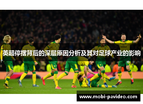 英超停摆背后的深层原因分析及其对足球产业的影响 英超停摆背后的深层原因分析及其对足球产业的影响